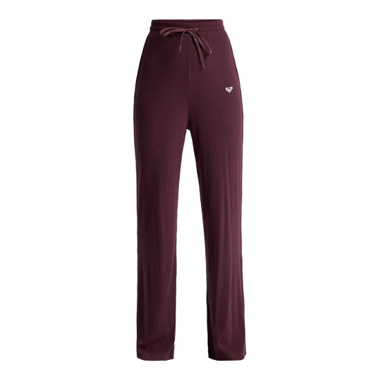 Roxy Γυναικείο παντελόνι Rise & Vibe New Rib Wide Leg Sport Trousers